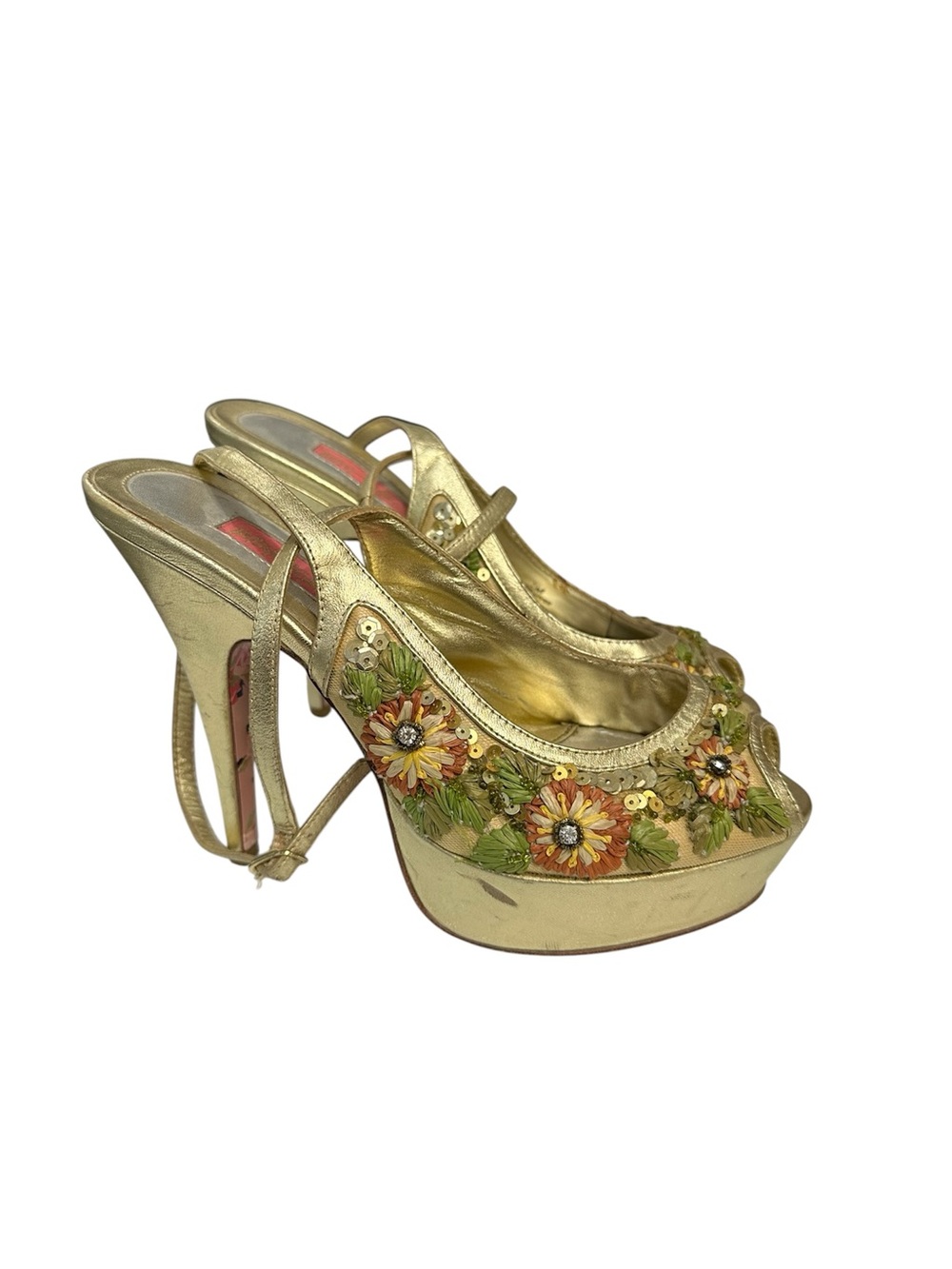 BETSEY JOHNSON Fabi platform sandal size 7